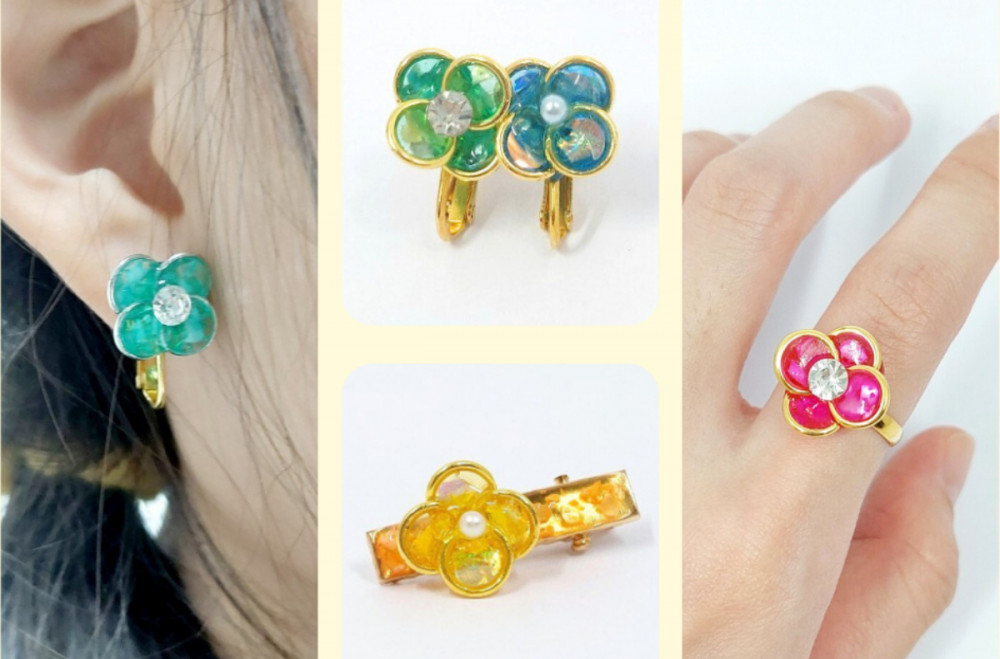 12月06日【小小飾品師-UV花朵】6歲以上｜小小職人體驗｜兒童手作｜親子課程｜永和