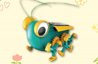 12月20日【小小科學家-太陽能蚱蜢】6歲以上｜小小職人體驗｜永和兒童手作