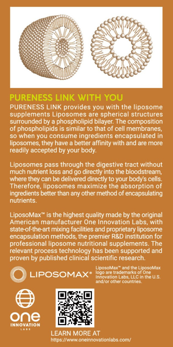 PURENESS LiNK liposomal Glutathione