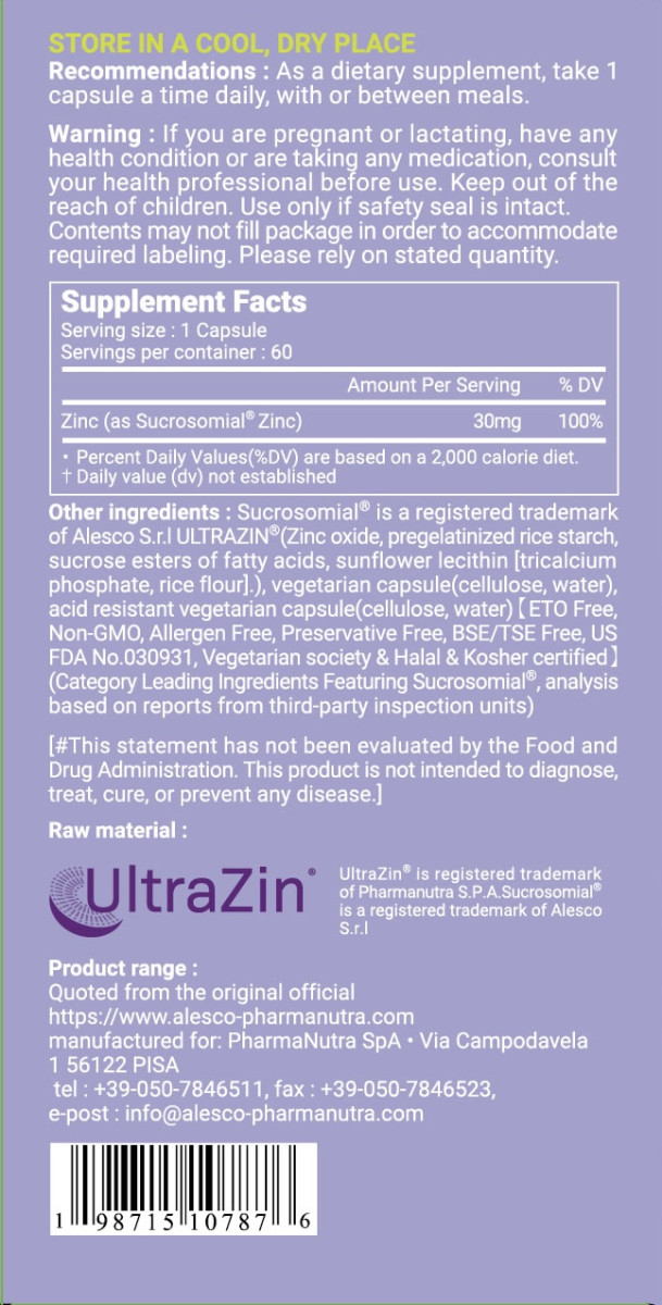 PURENESS LiNK ULTRA ZINC