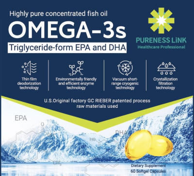PURENESS LiNK 95% highly concentrated fish oil
