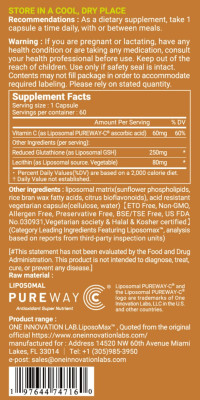 PURENESS LiNK liposomal Glutathione