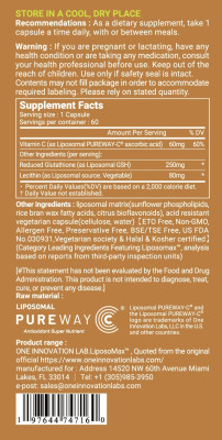 PURENESS LiNK liposomal Glutathione
