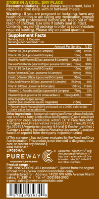 PURENESS LiNK liposomal Vitamin B Complex